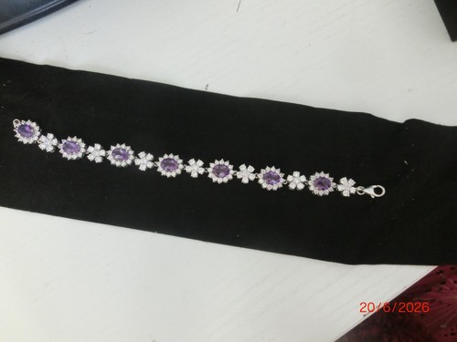Armband mit amethysten - mit,