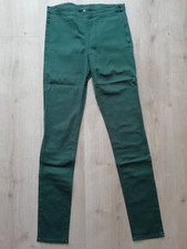 grün Skinny Sqin grüne schmale enge Hose Treggings Jeggings 27 36 34 H&M