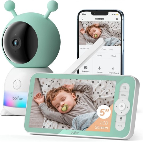 Boifun zoll 3mp babyphone - boifun, 2k/3mp