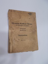 Zundapp Ks750 - Original Ersatzteilliste v.1942 Bj. 2WK WH