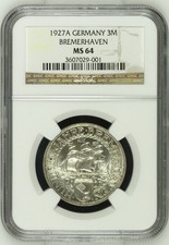 3 Reichsmark 1927 A - 100