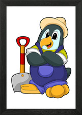 Pinguin bauer schaufel - pinguin,