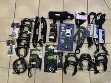 25 Fahrradschlösser, Abus u.a., Ketten-/Falt-/Rahmenschloss, aus Ladenschließung