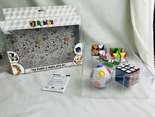 The Rubik's Mega Geschenkset Brainteaser Spielzeug Rubik Fidget unbespielt Box schlecht