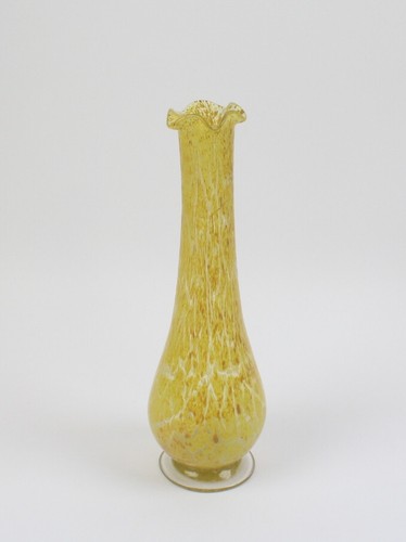 Gelbe glasvase 1920er - glasvase,, 1920er,
