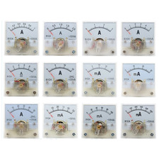 Amperemeter Analog Einbau Messinstrument Einbauinstrument Messgerät