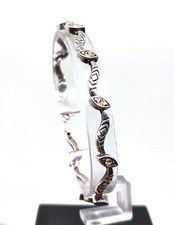 Medusa - 925 Silber - Schutz Armband Auge Schlange  L: 18,5cm Bergkristall 