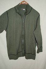 NEUw cb ciccia bella klassische Strickjacke Strickweste oliv  Gr.1 44 46 XL XXL