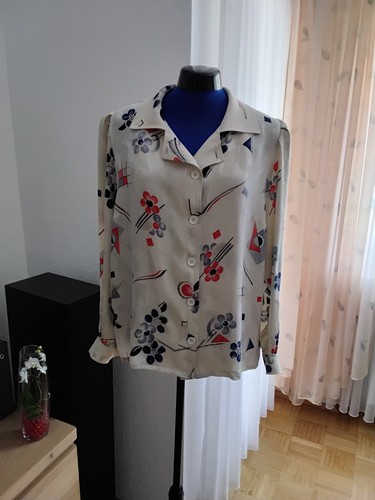 Seiden bluse 42 - seiden, gr.42