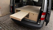 VW Caddy 2k Camping Ausbau Bettgestell