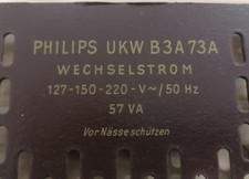 Röhrenradio Rückwand Philips