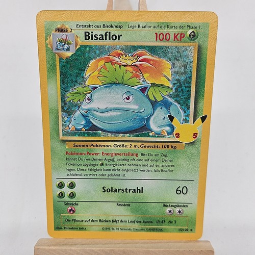 Pokemon karte bisaflor bs - pokemon, karte:
