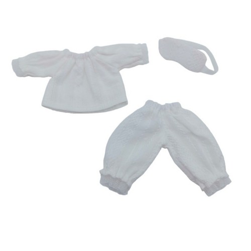 Teiliges puppenpyjama set - 3-teiliges, puppenpyjama-set