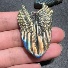 1Pcs Natural Labradorite Hand