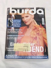 Burda Style Moden 12/2003 Nähen Schnittmuster Kleider Damenmode Weihnachtszeit