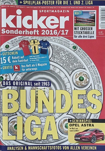 Kicker sonderheft bundesliga - kicker-sonderheft,