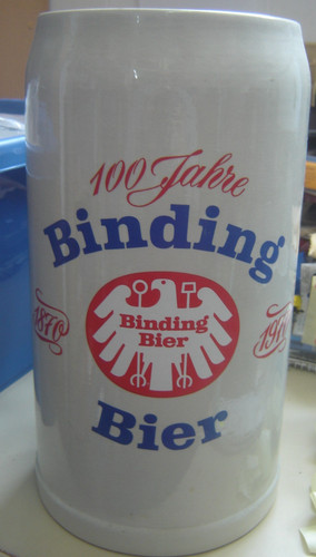Bierkrug liter 100 jahre - bierkrug,