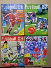 4x Panini Sammelalbum Fussball