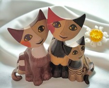 Goebel  Katzen Katzengruppe Porzellan HAPPY FAMILY Rosina Wachtmeister