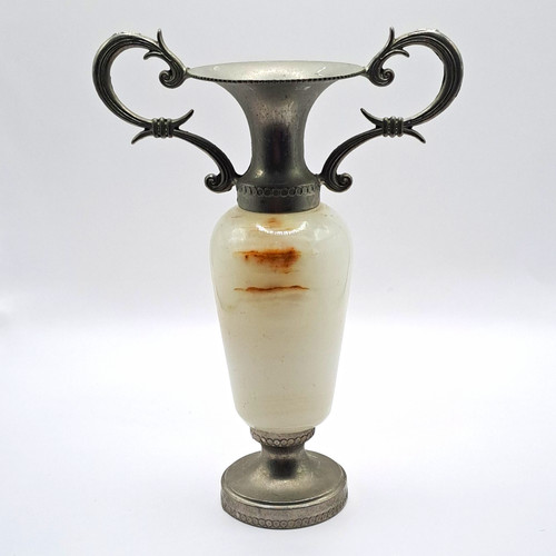 Vintage kleine alabaster vase - alabaster,
