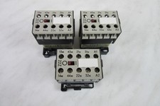 3 Stück Siemens Schütz 3TJ1002-0AF0   110V 50Hz/123V 60Hz 10A 2S+ 2Ö gebraucht