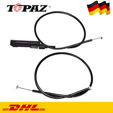 2x Motorhaube Bowdenzug Motor haubenzug vorne mitte für BMW 5er E39 Touring 520i