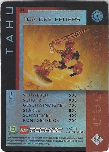 Lego bionicle sammelkarten - tc,