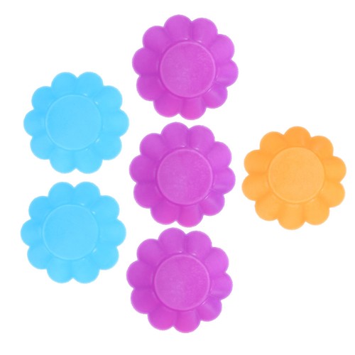 Pcs blumen muffinförmchen - 6,
