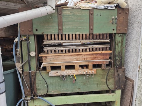Furnierpresse mit kompressor - mit,