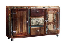 Altholz Sideboard bunt Kommode