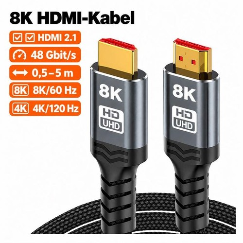 Hdmi kabel uhd 1 - hdmi, 2.1