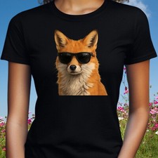 T-Shirt Frauen Fuchs mit