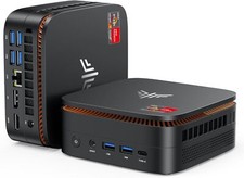 NiPoGi E3B Mini PC AMD Ryzen 5 7430U 16GB DDR4 512GB SSD WiFi6 BT Windows 11 Pro