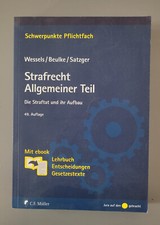 Lehrbuch - Strafrecht Allgemeiner Teil - Die Straftat und ihr Aufbau
