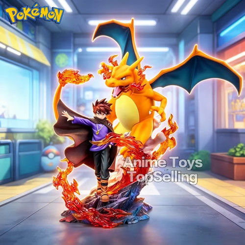 Pokémon charizard figur - 🔥,