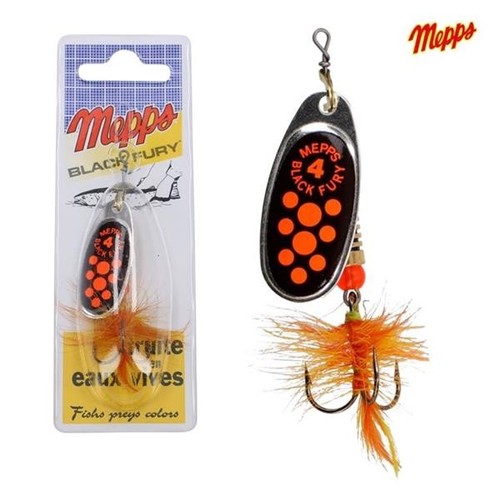 Mepps black fury mouche - black,