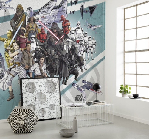 Star wars wandtapete - star, teenager