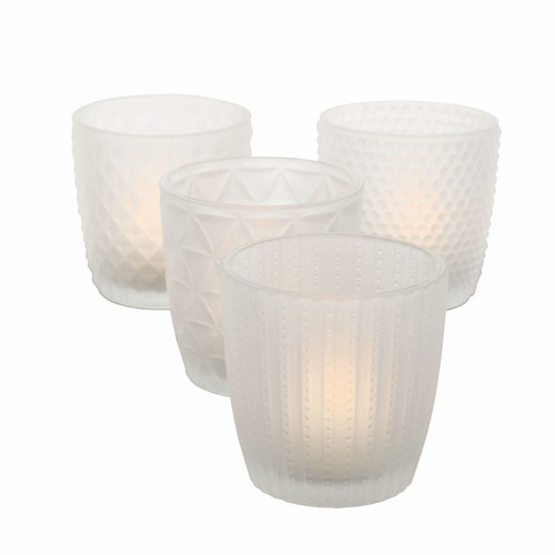 Deko glas teelicht halter - deko,