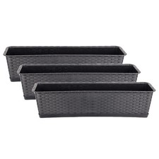  3er Set Blumenkasten mit