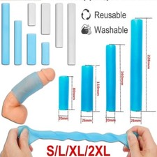Penis Vergrößerung Penis Spanner Männliche Hülse Soft Penis Extender Stretcher