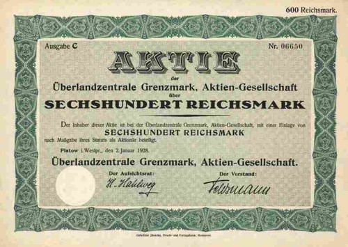 überlandzentrale grenzmark - Überlandzentrale,