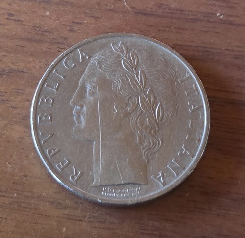 Münze italien 100 lire - münze,