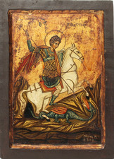 Ikone handgemalt Holz