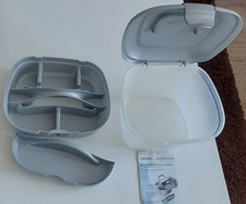 Tchibo Aufbewahrungsbox Nähbox Herausnehmbare Einsätze B28 L24cm H16