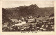 Ak Nideggen in der Eifel, Landschaftsaufnahme,  Eifel, Das Rurtal - 4833480