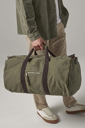 Vintage canvas reisetasche - vintage,