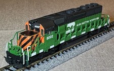 Kato N #176-200A SD40-2 Burlington Northern #8002 "Tiger Stripe" - Sondermodell