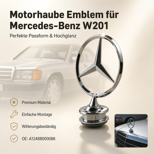 Stern emblem motorhaube - motorhaube,