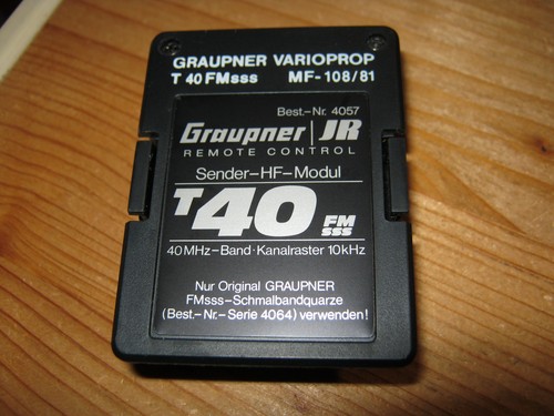 Graupner sender modul 40 - sender,