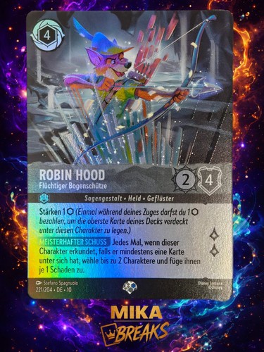 Disney lorcana karten robin - lorcana,